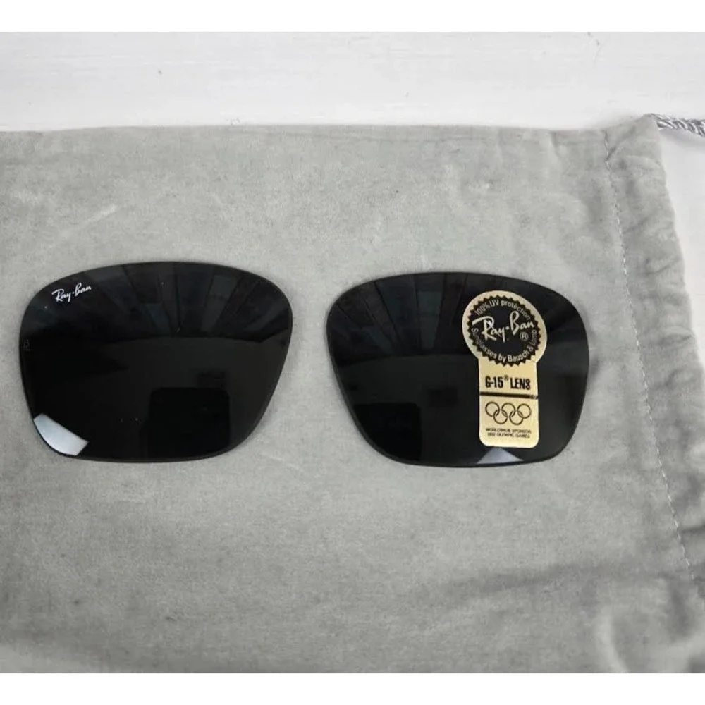 New Ray-Ban G-15‎ Green Glass Replacement Lenses Authentic B&L